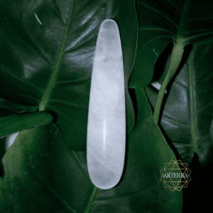 Rock Crystal Yoni Wand 178 mm