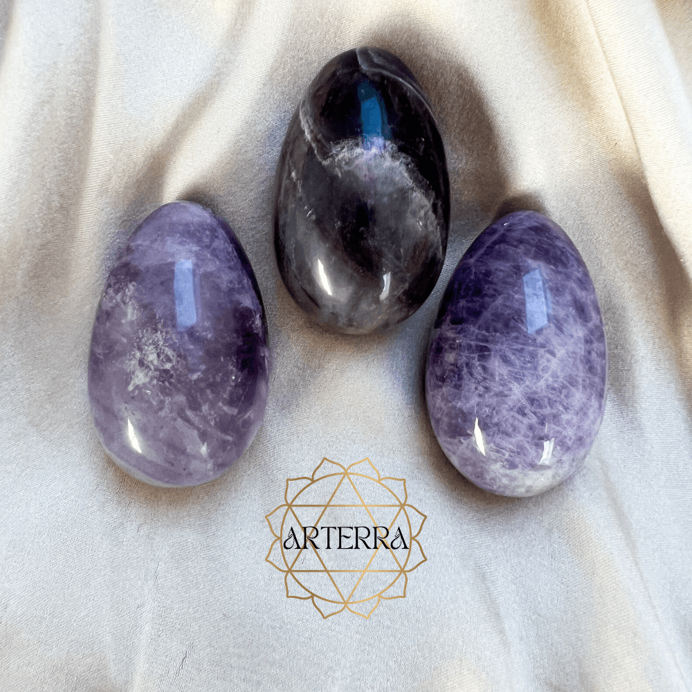 Witch Craft Bundle - Herbal infused Lavender Oil and Amethyst Yoni Egg