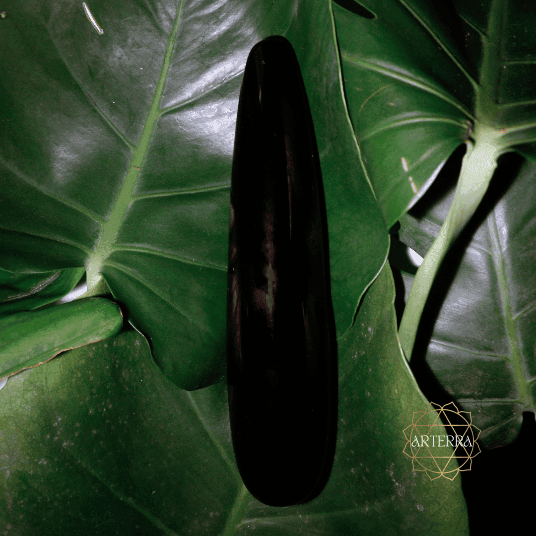Obsidian Yoni Wand 178 mm