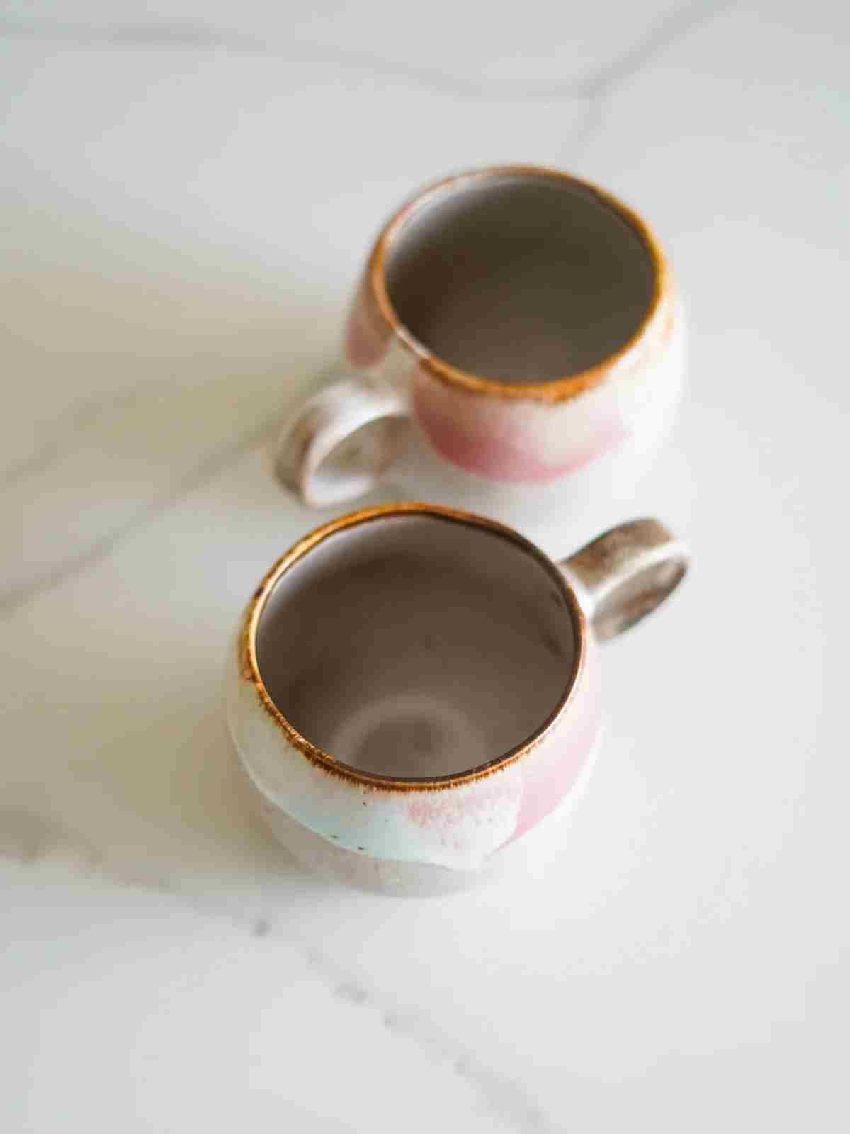 Ceramic Mug Cheesecake